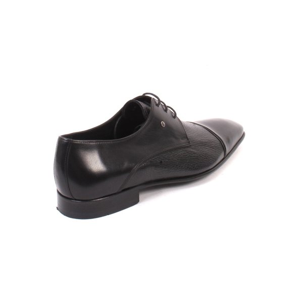 ROBERTO SERPENTINI 28402 Black Leather Lace-Up Classic Shoes main image 7
